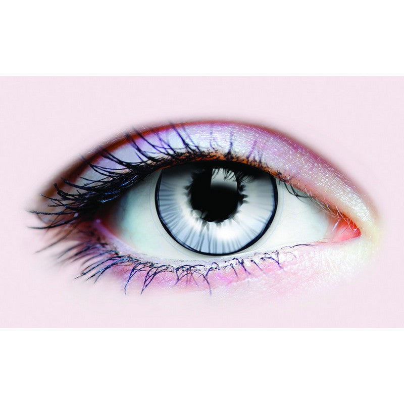 GHOST Contact LENSES - White/Black