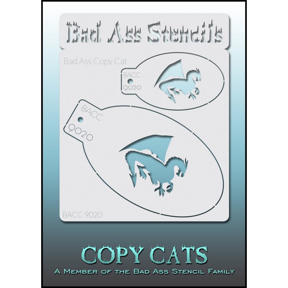 Dragon Stencils - BACC 9020 Bad Ass Copy Cats Stencils