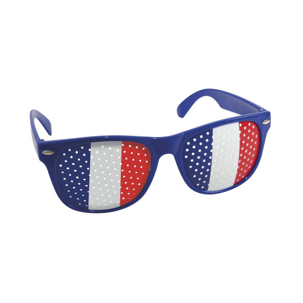 Blue White Red Fan Glasses