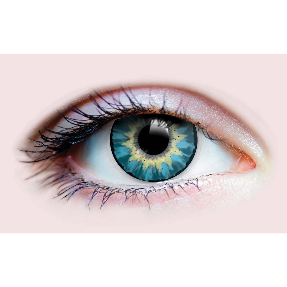 Delightful Azure Contact LENSES