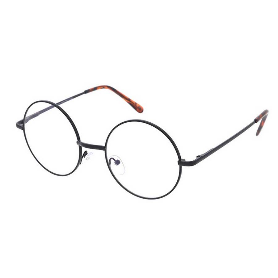 Unisex Metal Medium Round Frame Blue Light Filtering Clear Lens Computer Glasses Assorted