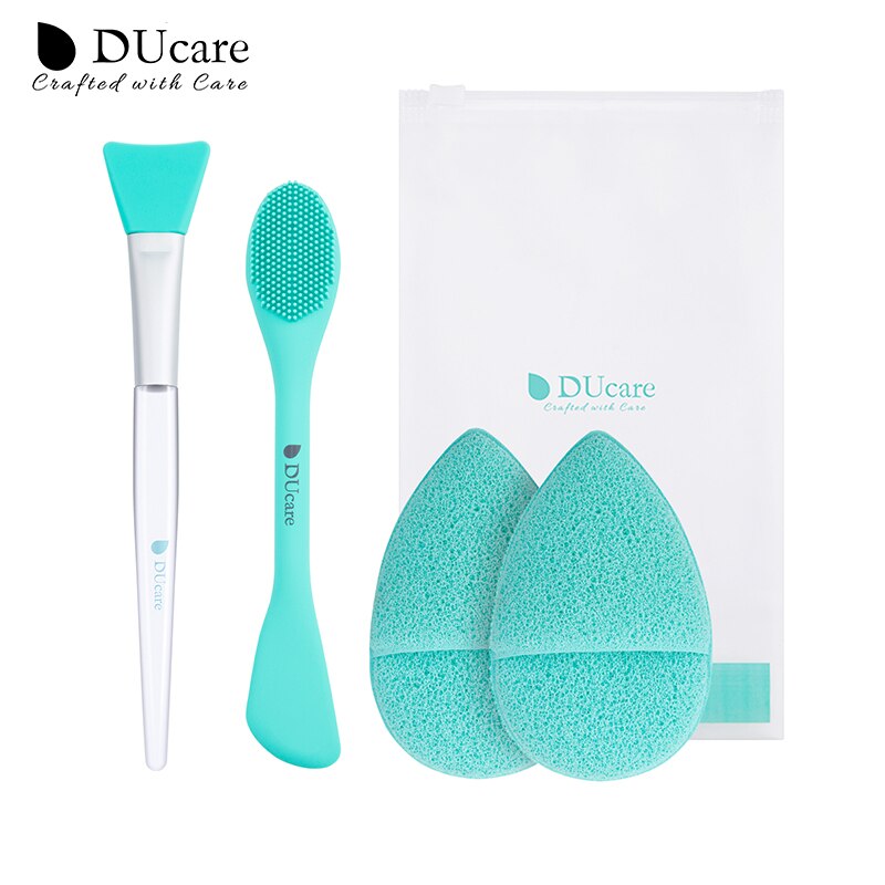 DUcare 4 pcs makeup kit with cleaning sponge