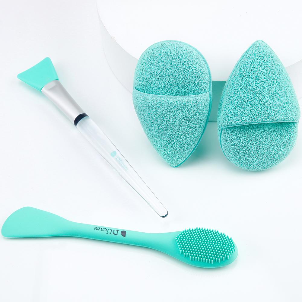 DUcare 4 pcs makeup kit with cleaning sponge