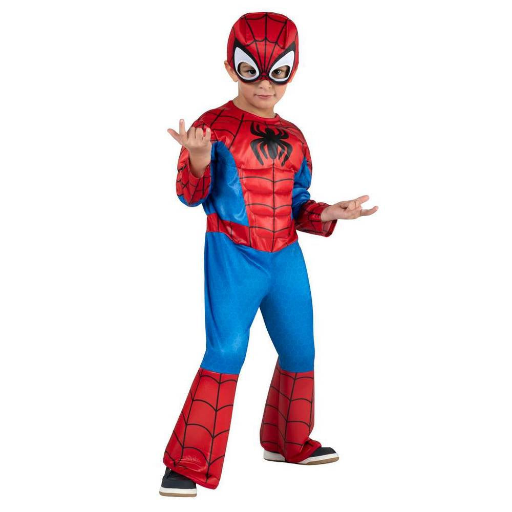 SPIDER-MAN kids Muscle costume 3T-4T Officially licensed Marvel superhero disguise