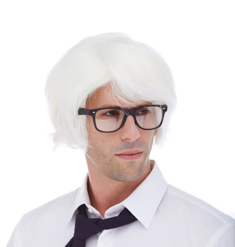 Scholar Wig -Platinum White