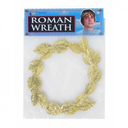 LAUREL Gold Roman LEAF WREATH - Gold