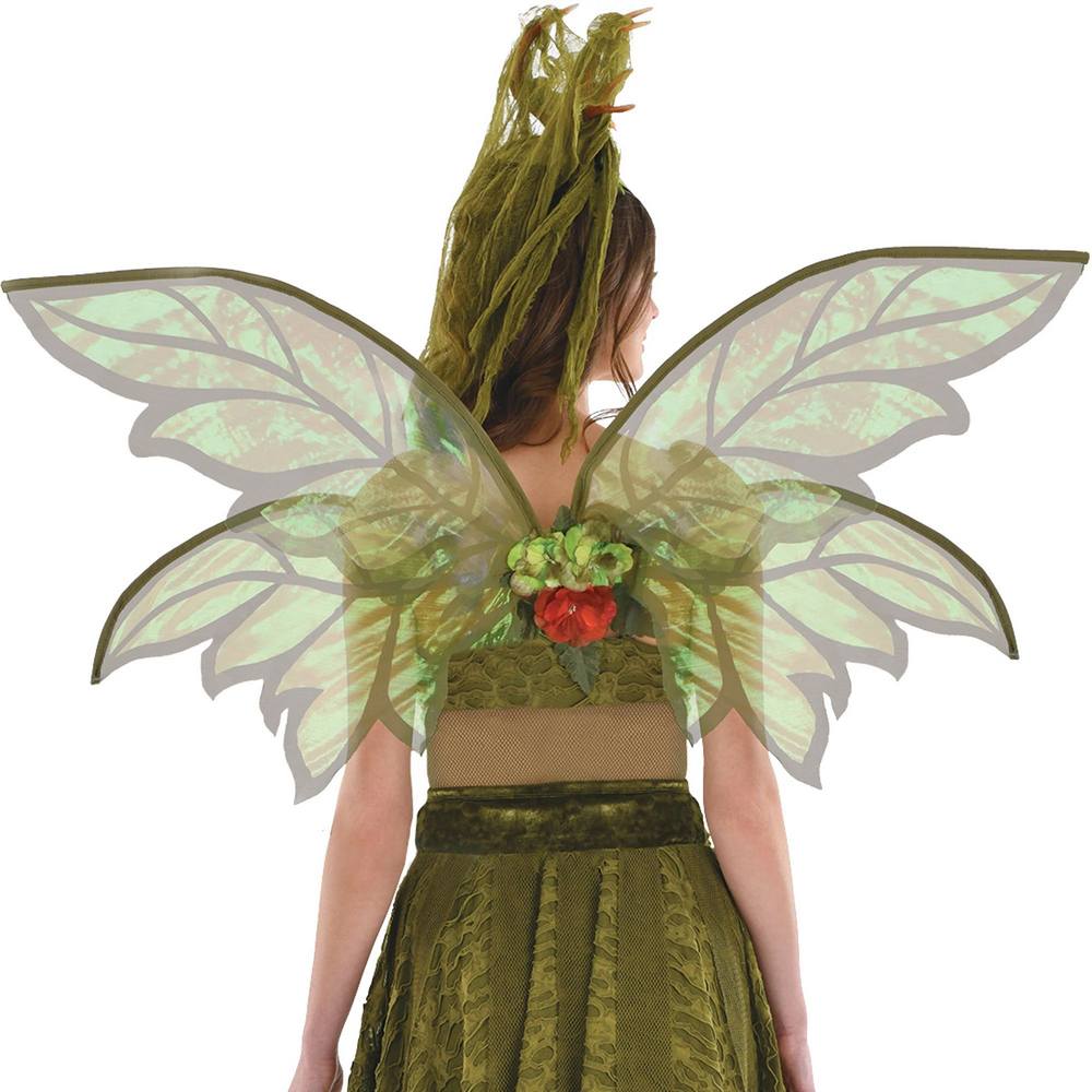 Woodland fairy Wings - green