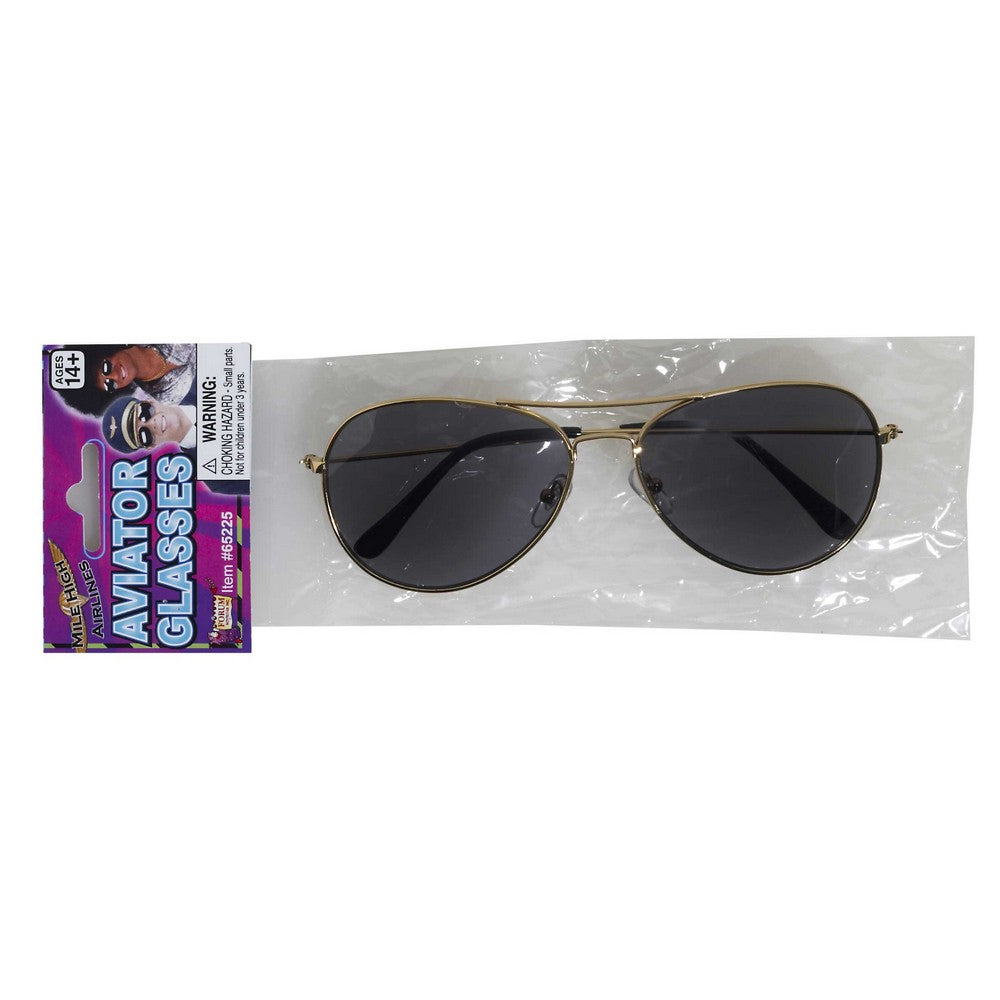 Aviator glasses tinted - Gold
