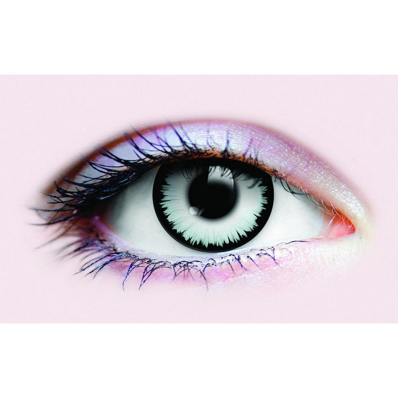 WEREWOLF III Contact LENSES -White/black