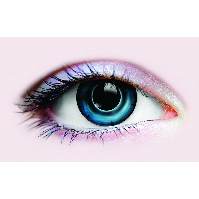 PIRANHA I Contact LENSES -Blue/Black