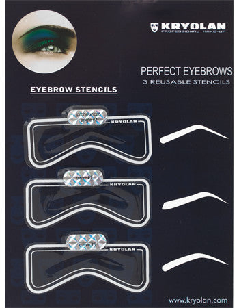 Kryolan EYEBROW STENCILS