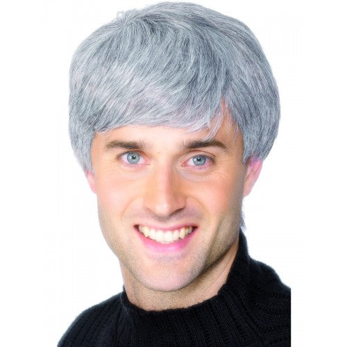 Corporate men Wig - Grey