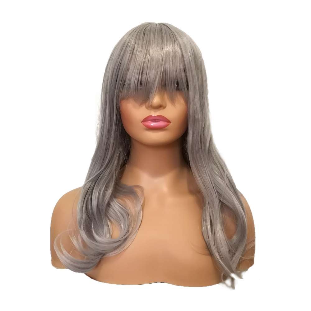 Grey mixed lolita wig