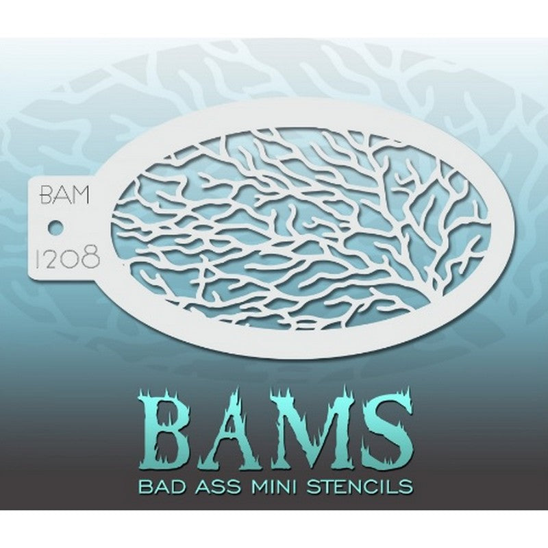 BAM 1208 Bad Ass Mini Stencil