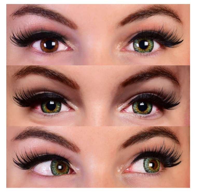 Ethereal Jade Contact Lenses - Green