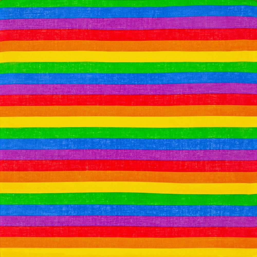 Rainbow Color Cotton Bandana