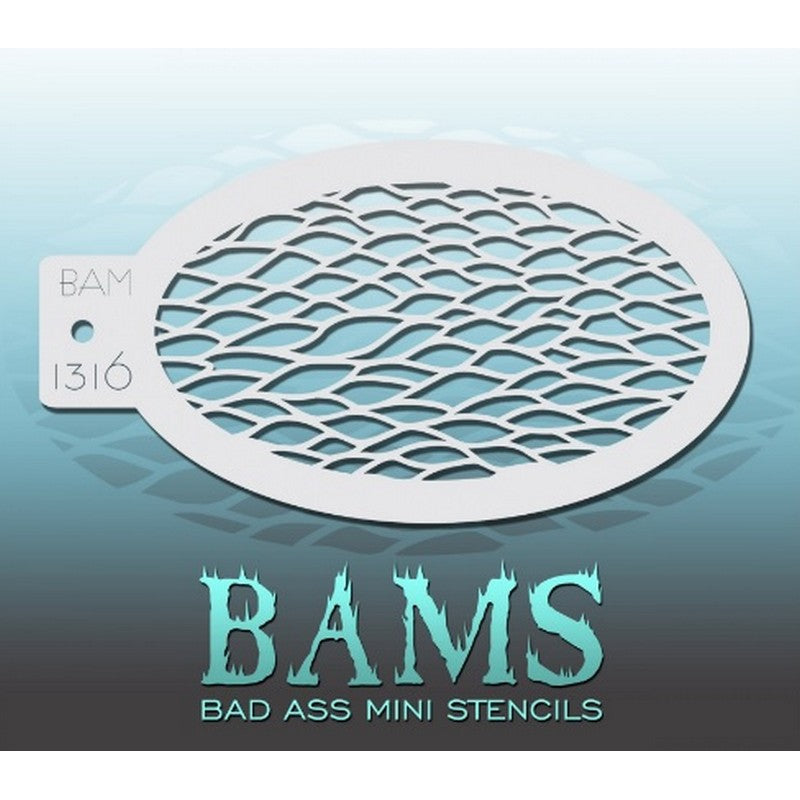 BAM 1316 Bad Ass Mini Stencil