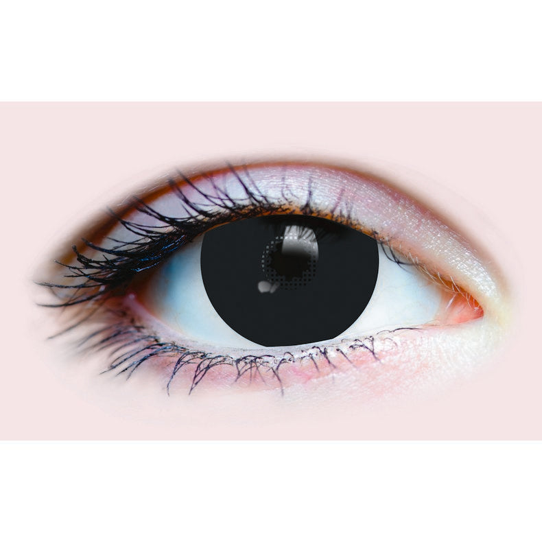 Black Mini Sclera Cosplay Contact LENSES - Black