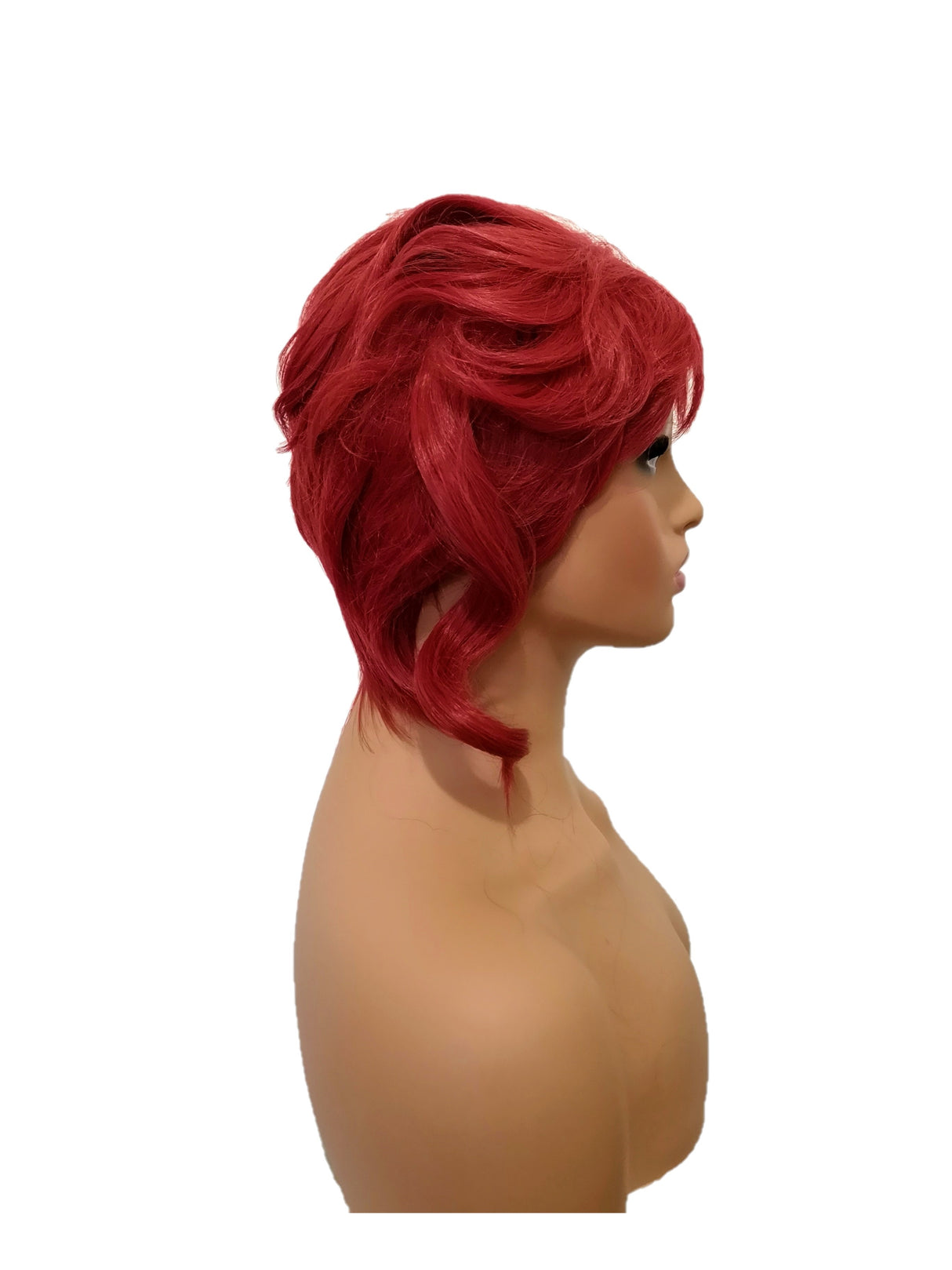 Short Red Bizarre Cosplay Wig