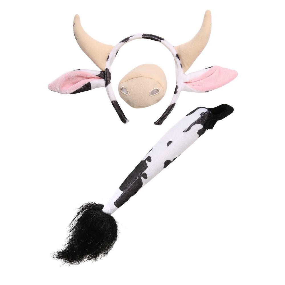 Cow Ears and Tail Set