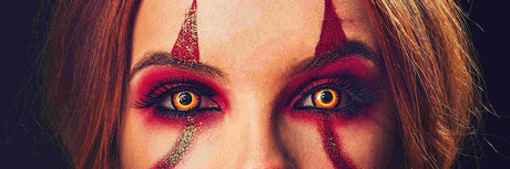 Halloween Contact Lenses banner - bannière lentilles Halloween