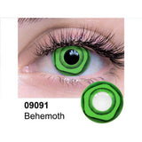 Behemoth Lentilles de contact 09091 - vert