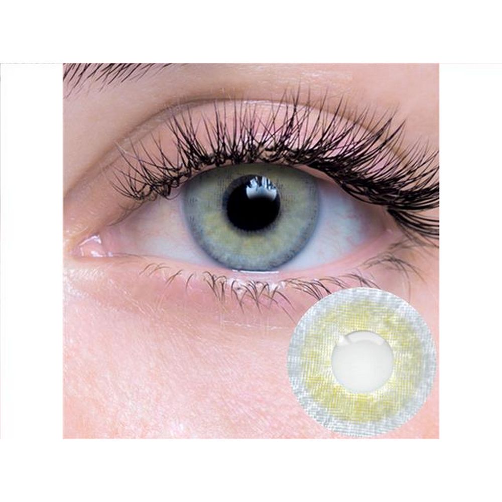 2 Tone Quartz Lentilles de contact 09524