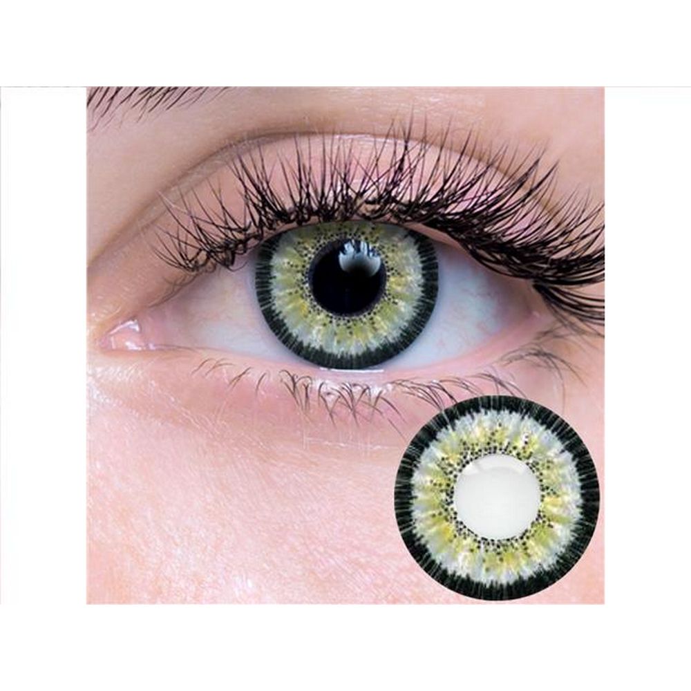 Bold Silver Contact Lenses 09680