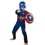 Star-Spangled Hero Captain Costume for Kids