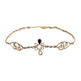 Antique Crown Golden Circlet Adjustable