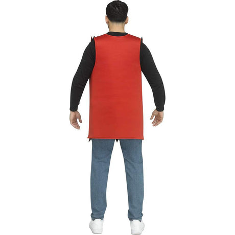 Ketchup Adult duo Costume back