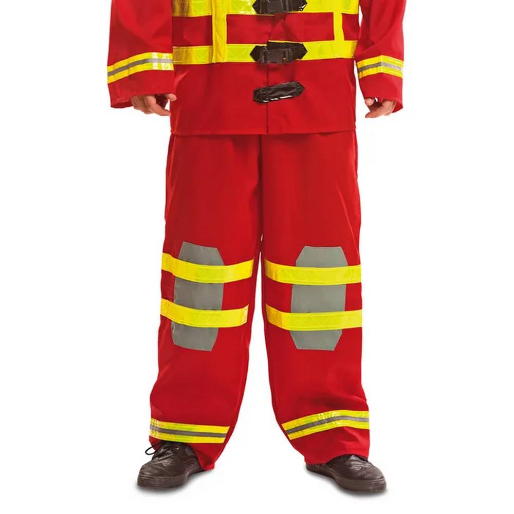 Red Fireman costume - adult