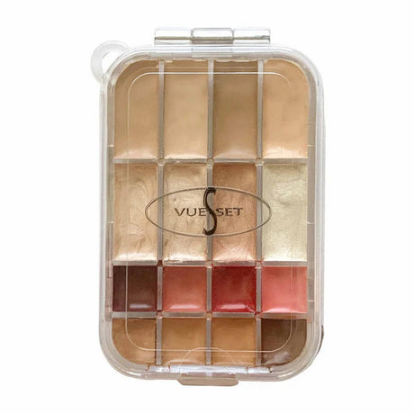 Vueset Lui Empty Mini Palette Case 16 Sections