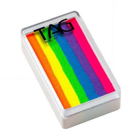TAG Neon Rainbow One Stroke split cake 6 colors - 30g_ 1SN30