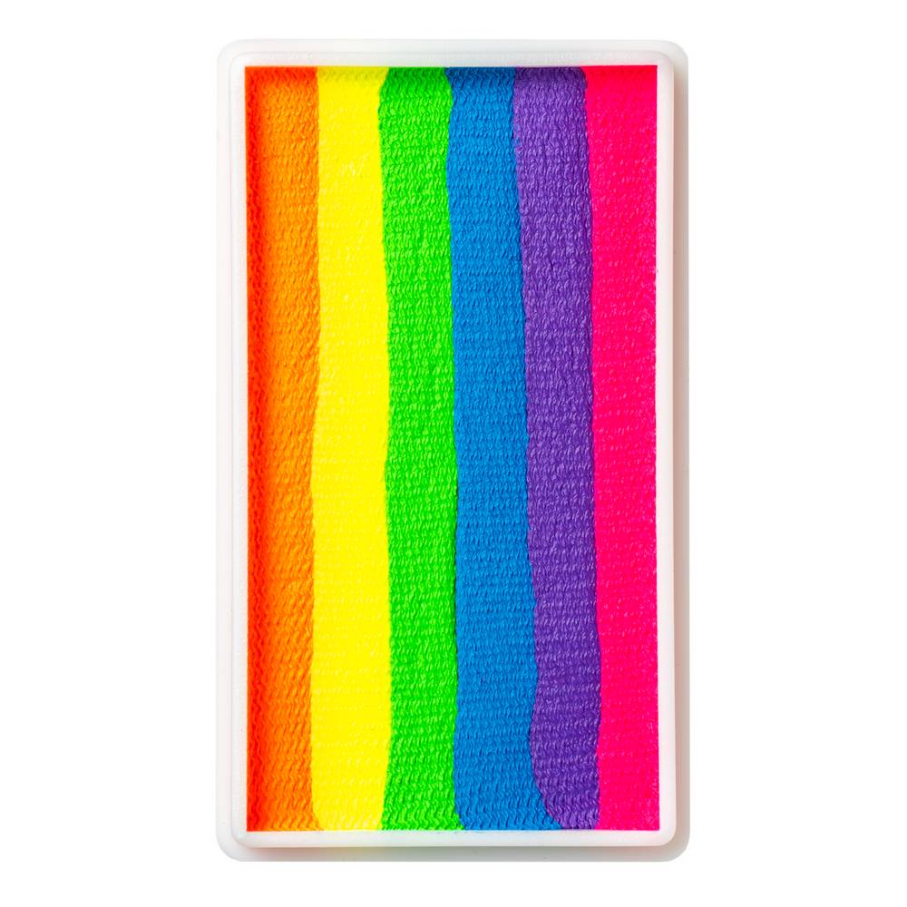 TAG Neon Rainbow One Stroke split cake 6 colors - 30g_ 1SN30_1