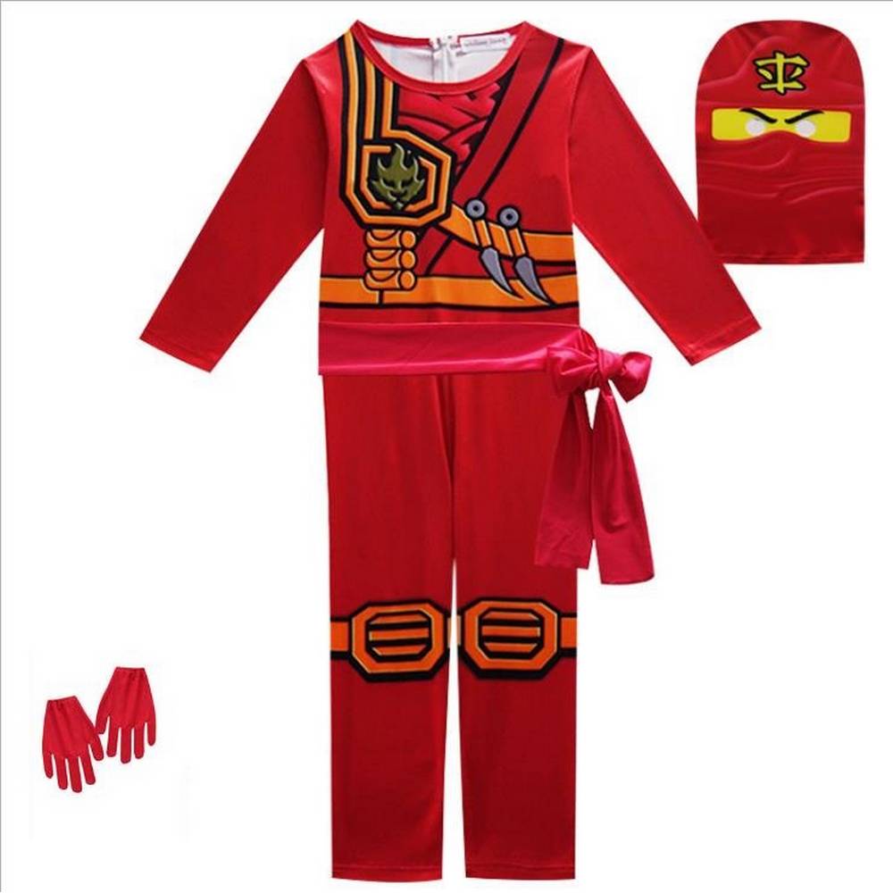 Brick-Built Ninja kids costume
