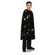 Child Wizard Cape- Black and Gold