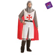 Medieval Knight Costume With Cape - Adult