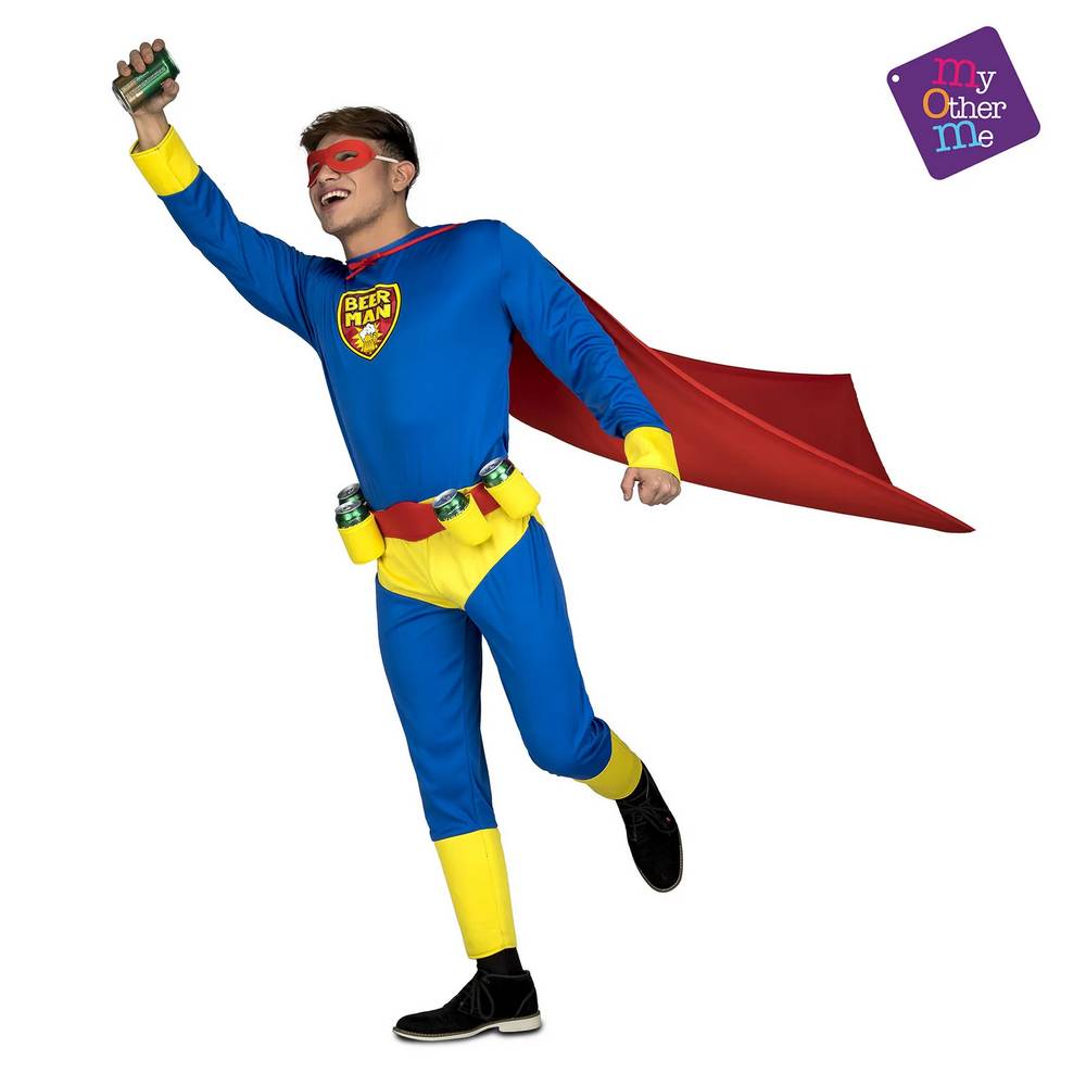 Super-héros de la bière Costume adulte