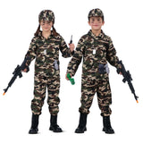 Child Soldier camouflage Costume