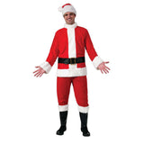 New Flannel SANTA Claus SUIT costume