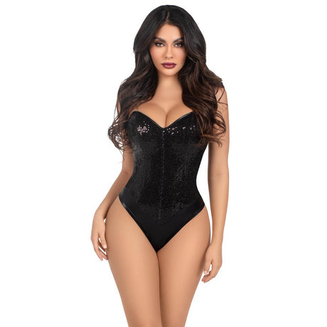 Sequin Bodysuit with straps