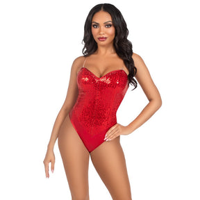 Sequin Bodysuit with straps