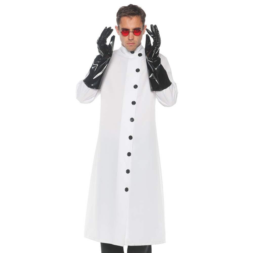 It's Alive white Front Coat- Mad Scientist Costume