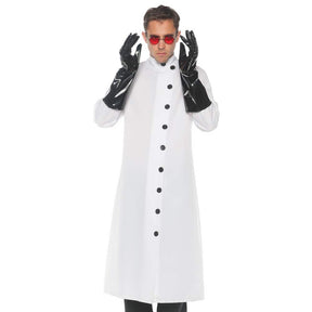 It's Alive white Front Coat- Mad Scientist Costume