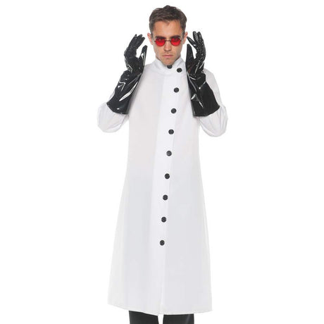 It's Alive white Front Coat- Mad Scientist Costume