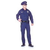 Police officer costume - One Size adult