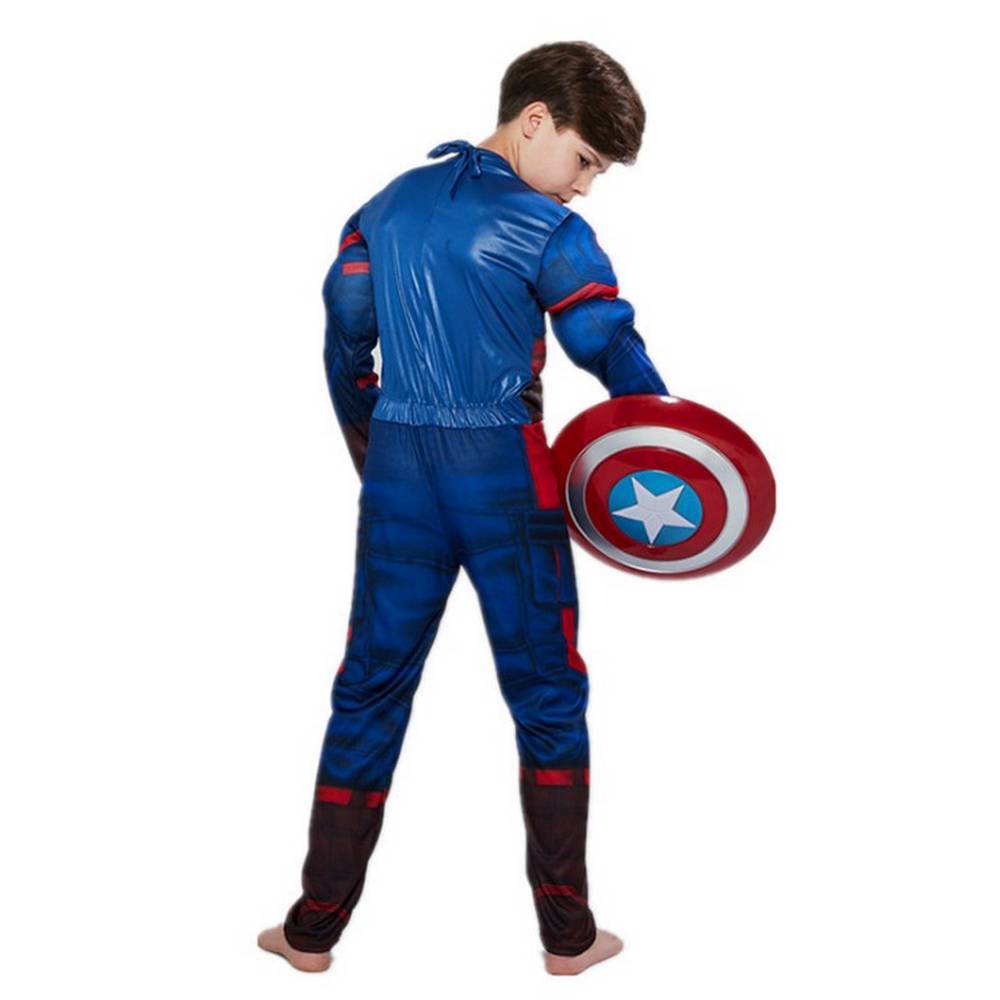 Star-Spangled Hero Captain Costume for Kids