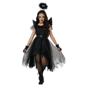 Dark and dazzling angel costume- child