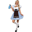 Oktoberfest Beer Girl Costume - Blue
